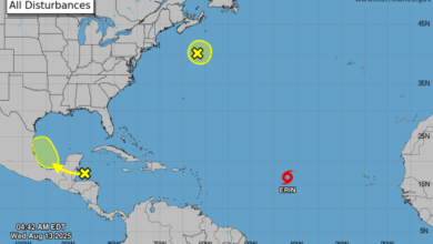 Photo of En las próximas horas la tormenta tropical Erin podría convertirse en huracán