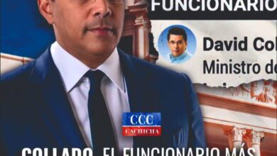 Photo of David Collado lidera índice de confianza en el Gobierno con un 78 % de aprobación